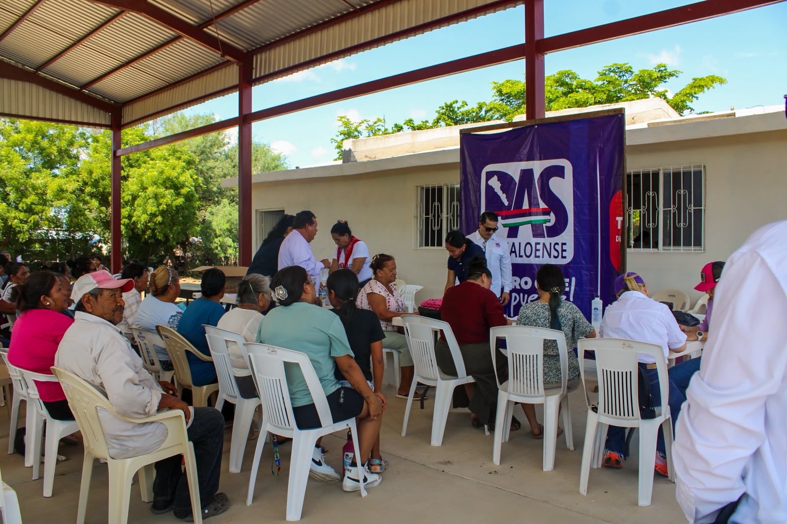 PASalud lleva jornada de atención médica a Palo Verde, El Fuerte